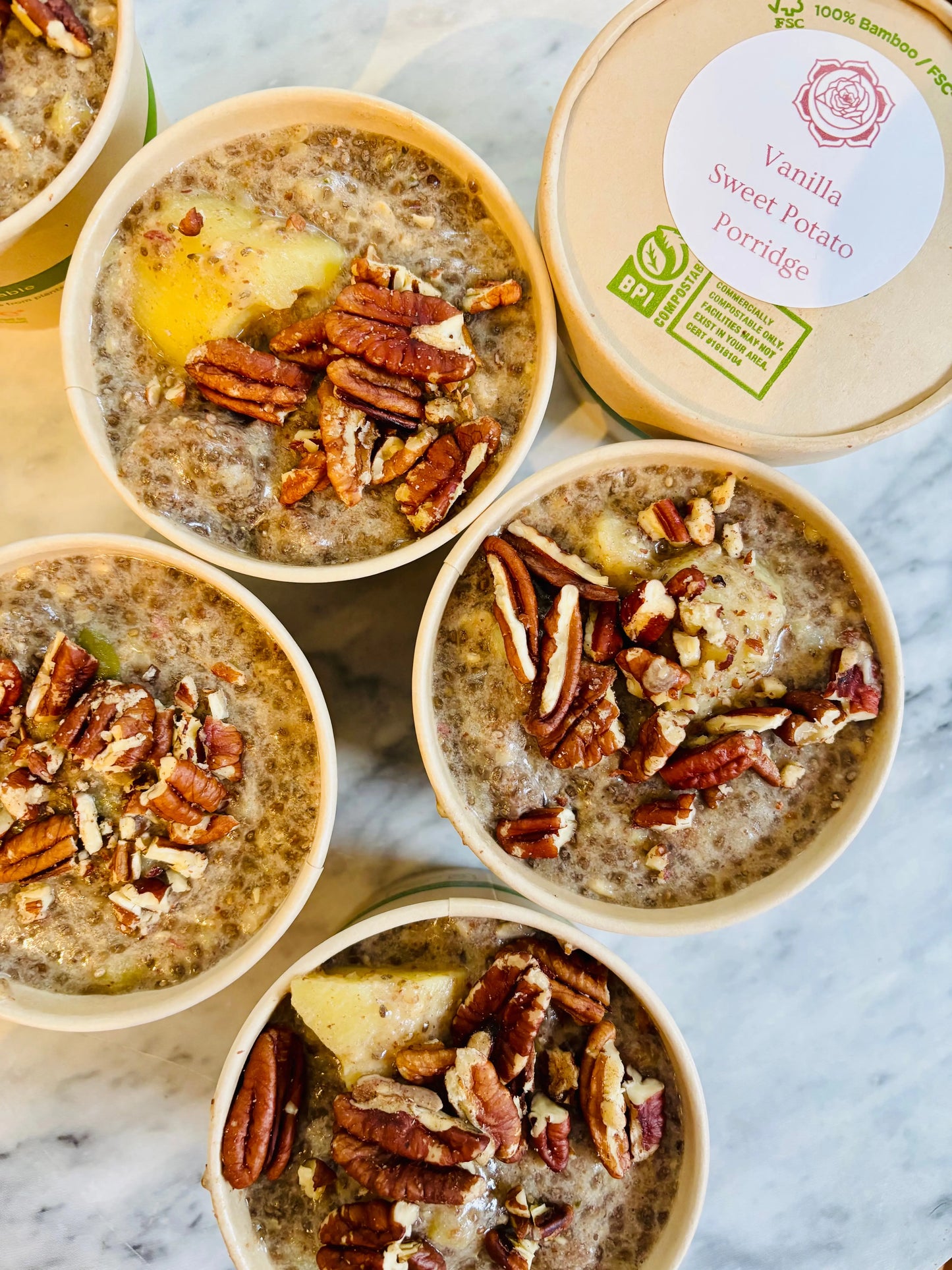 Vanilla Sweet Potato Porridge Nourish Meal Delivery
