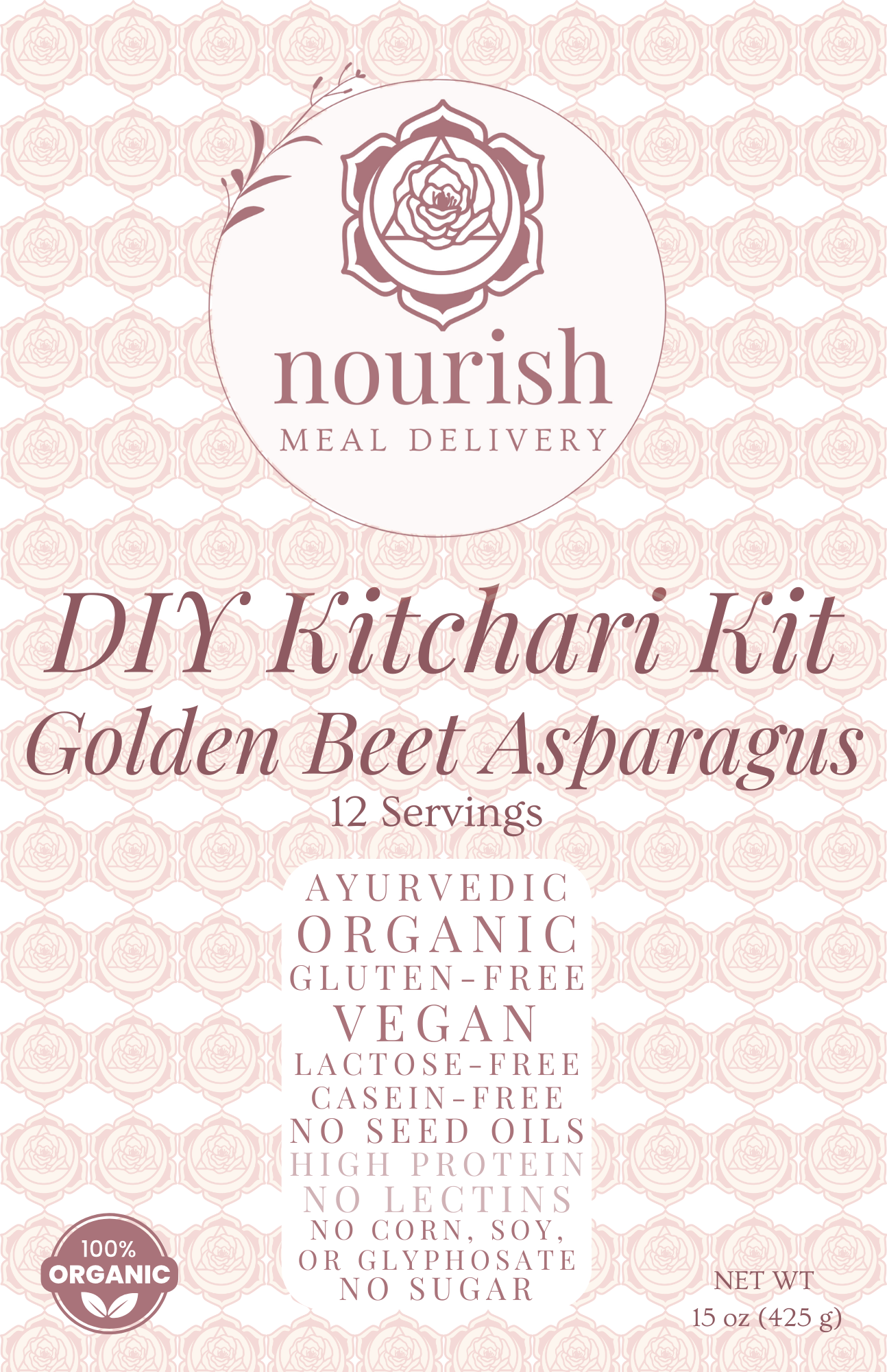 DIY Kitchari Kit – Golden Beet Asparagus Nourish Meal Delivery