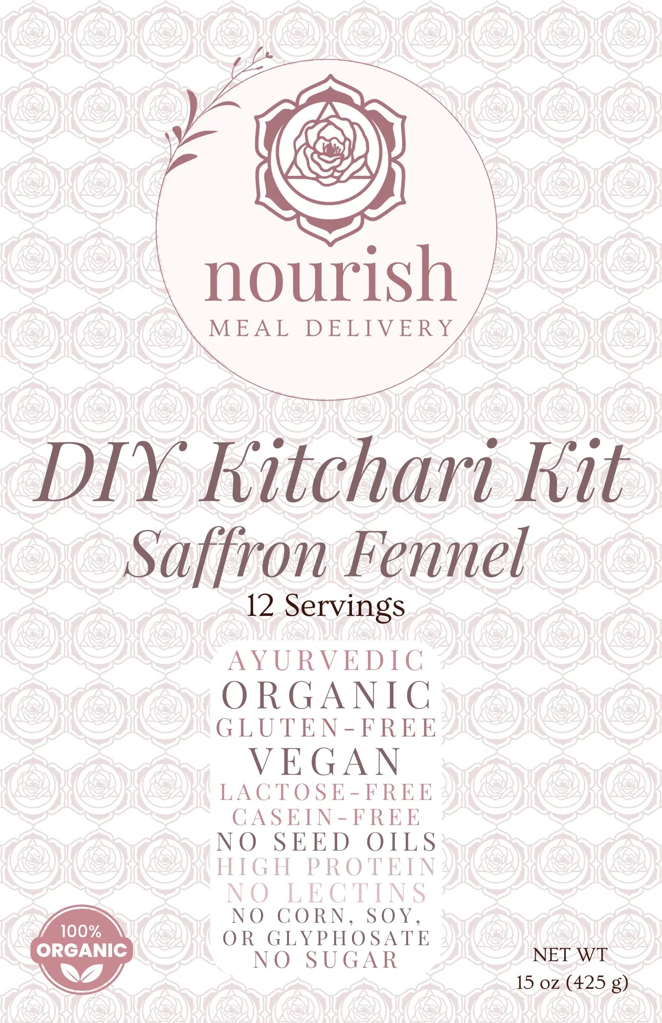 DIY Kitchari Kit – Saffron Fennel Nourish Meal Delivery