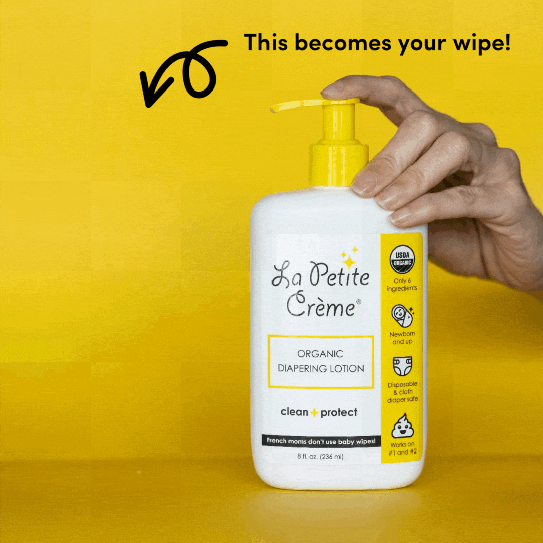 Organic French Diaper Care - Gift Set La Petite Creme