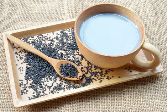 Black Sesame Latte Nourish Meal Delivery