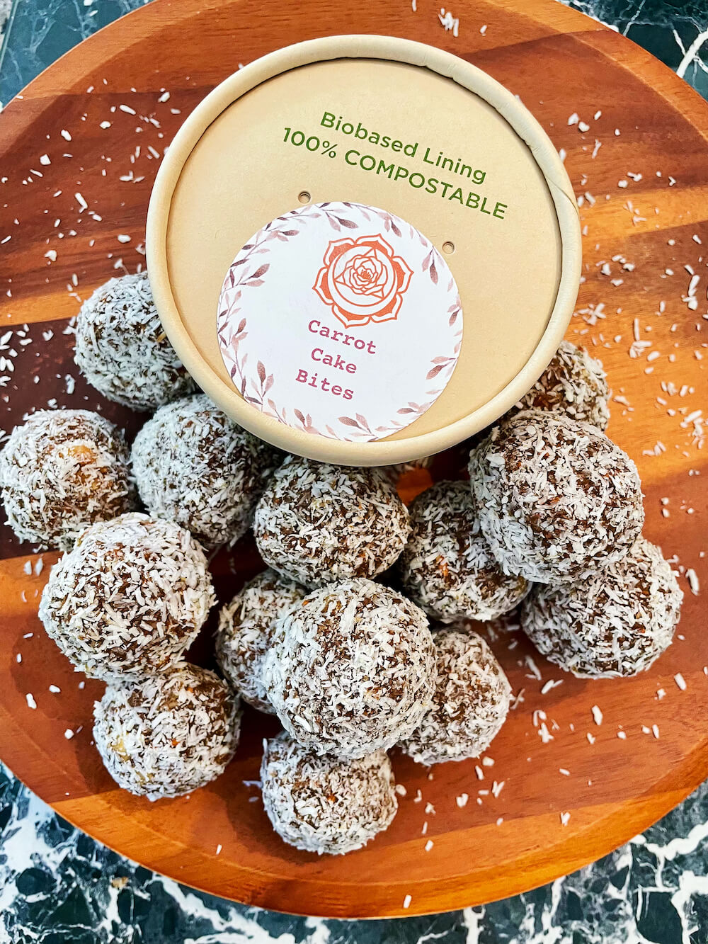 Carrot Cake Bites Nourish Meal Delivery