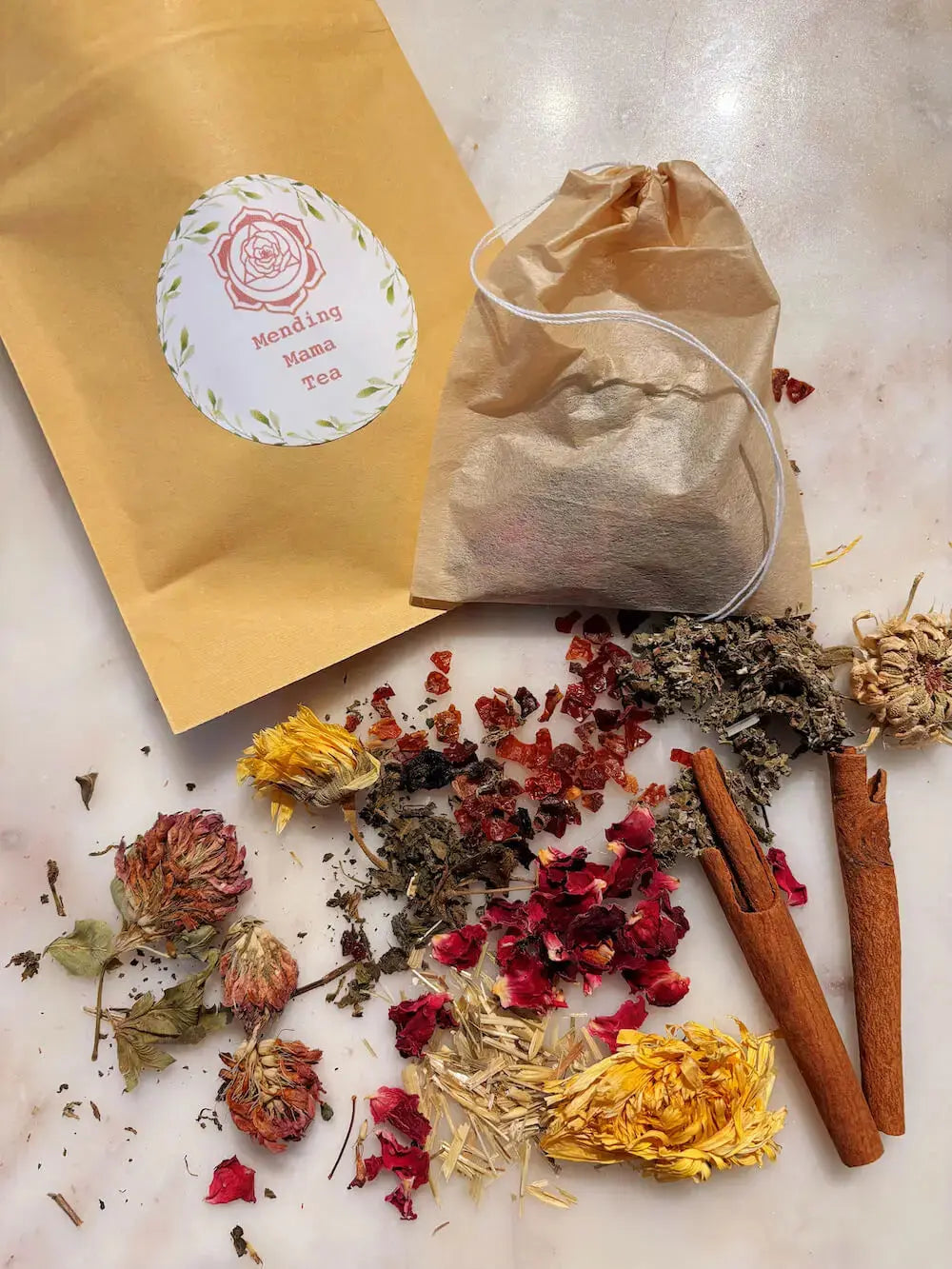 DIY Nourish Mama Tea Kit Nourish Meal Delivery