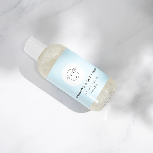 Baby Shampoo & Body Wash 8 Sheep Organics