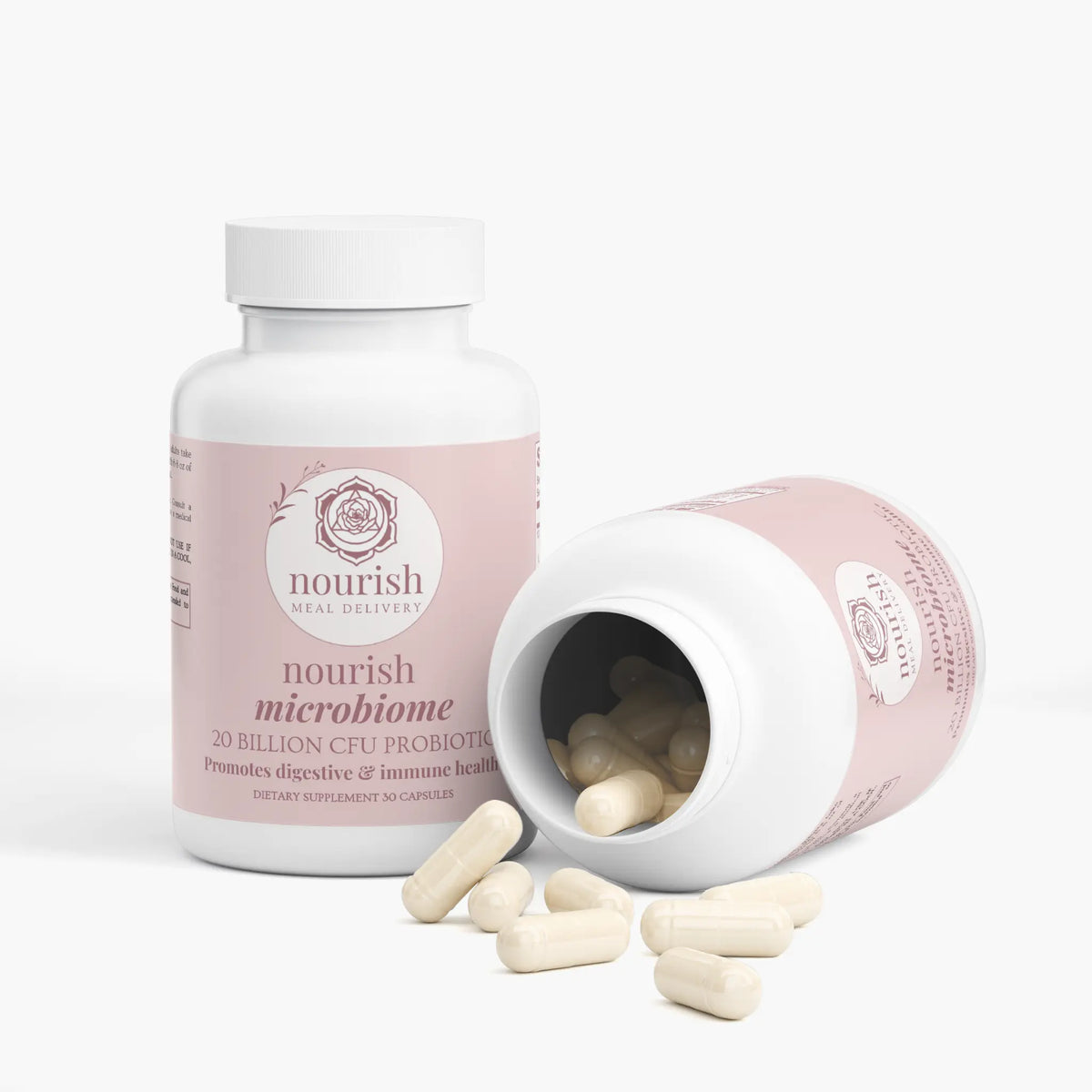 Nourish Microbiome Probiotic 20 Billion Nourish Meal Delivery