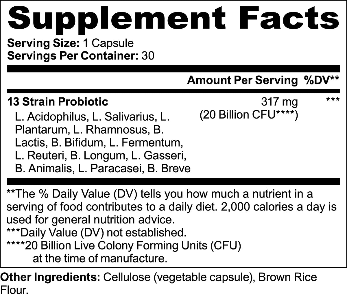 Nourish Microbiome Probiotic 20 Billion Nourish Meal Delivery