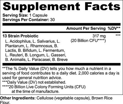 Nourish Microbiome Probiotic 20 Billion Nourish Meal Delivery