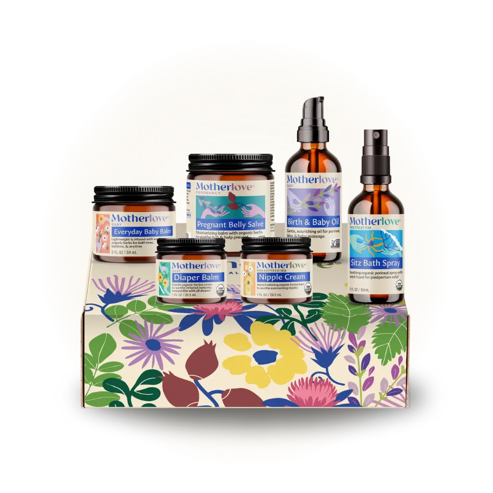 Bump to Baby Gift Box Motherlove Herbal Company