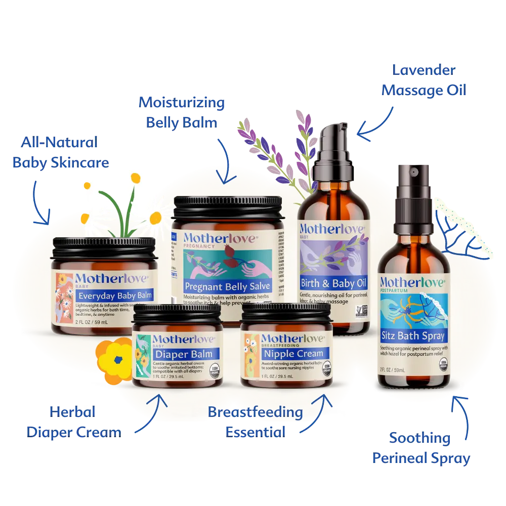 Bump to Baby Gift Box Motherlove Herbal Company