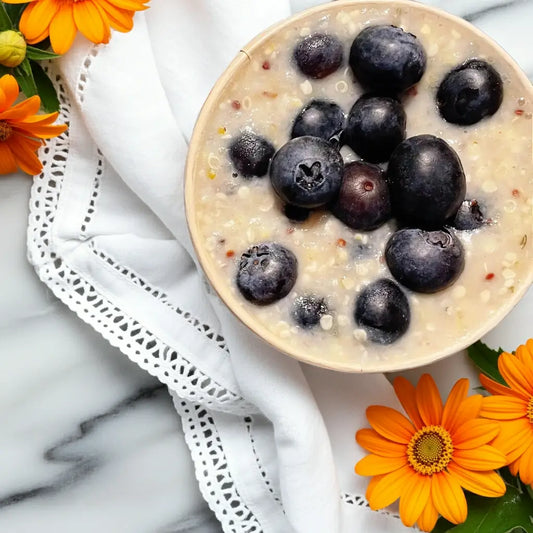 Blueberry Porridge Keto Breakfast Bundle Nourish Meal Delivery
