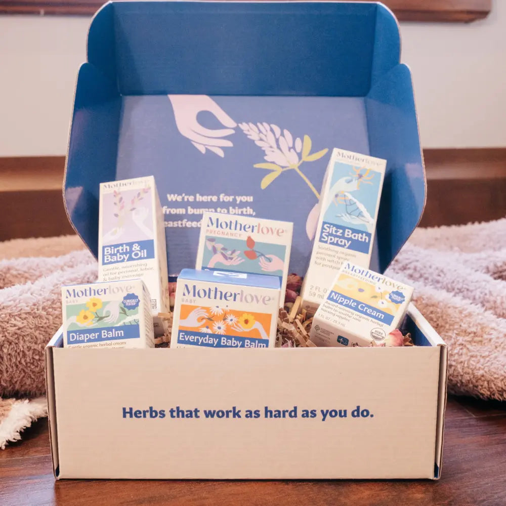Bump to Baby Gift Box Motherlove Herbal Company