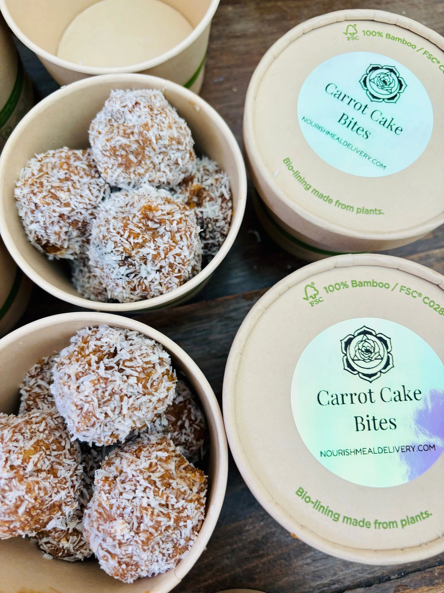 Carrot Cake Bites Nourish Meal Delivery