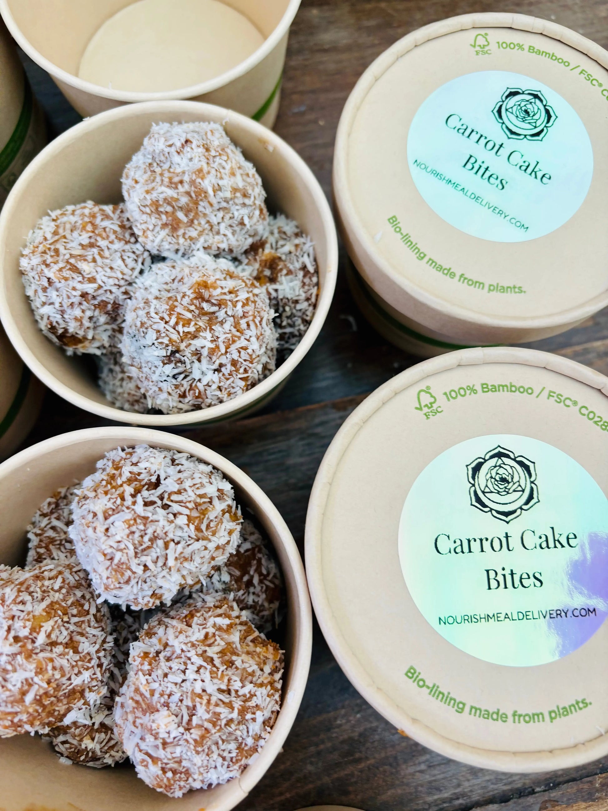 Carrot Cake Bites Nourish Meal Delivery