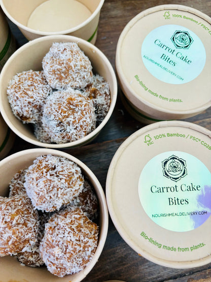 Carrot Cake Bites Nourish Meal Delivery