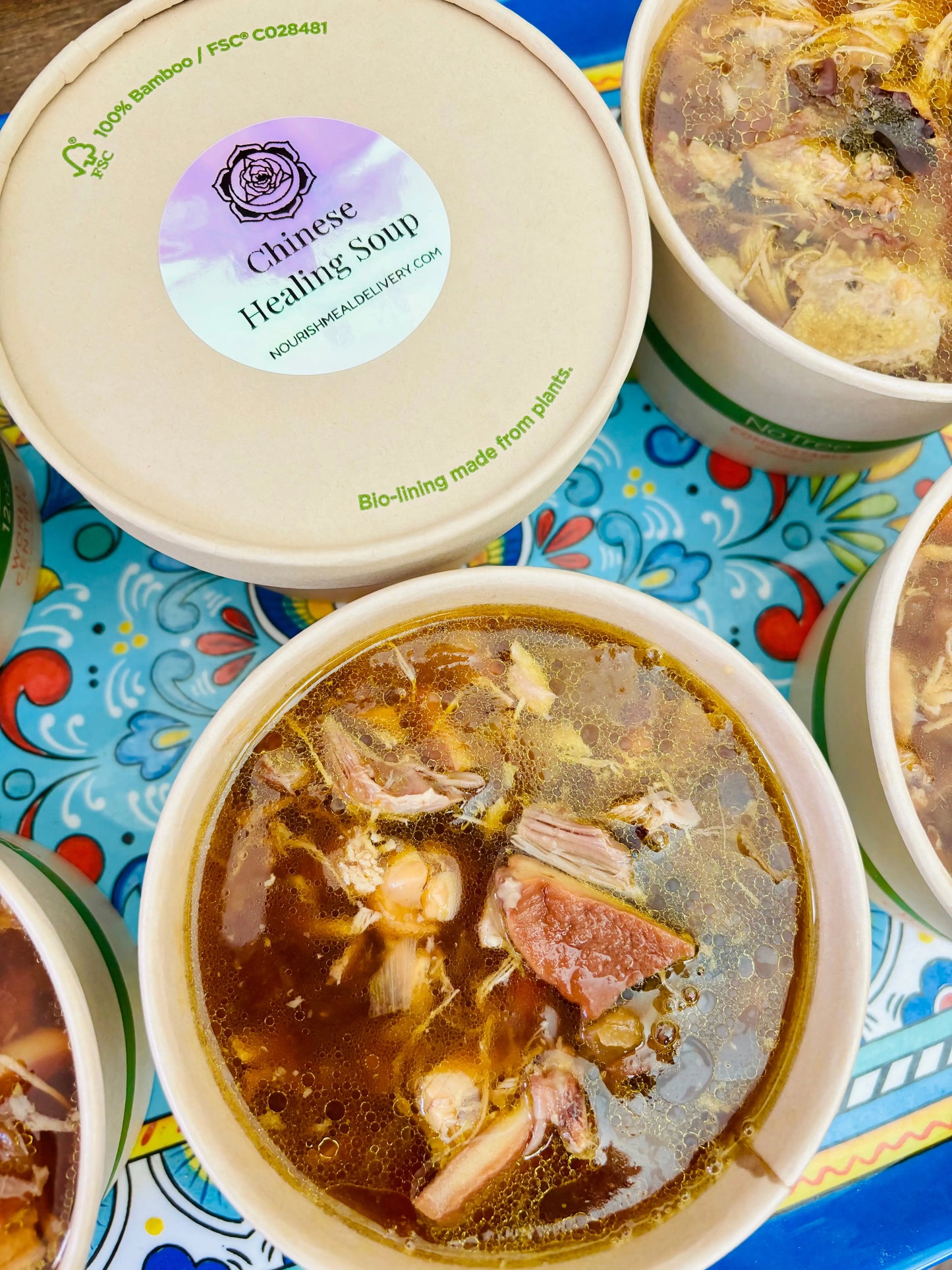 Chinese Herbal Soup Nourish Meal Delivery