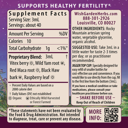 Fertility Prep Conception Support WishGarden Herbs
