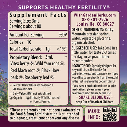 Fertility Prep Conception Support WishGarden Herbs