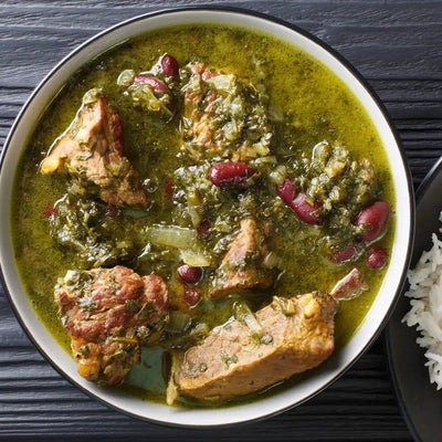 Ghormeh Sabzi Persian Herb & Lamb Stew