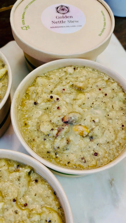 Golden Nettle Stew Nourish Meal Delivery