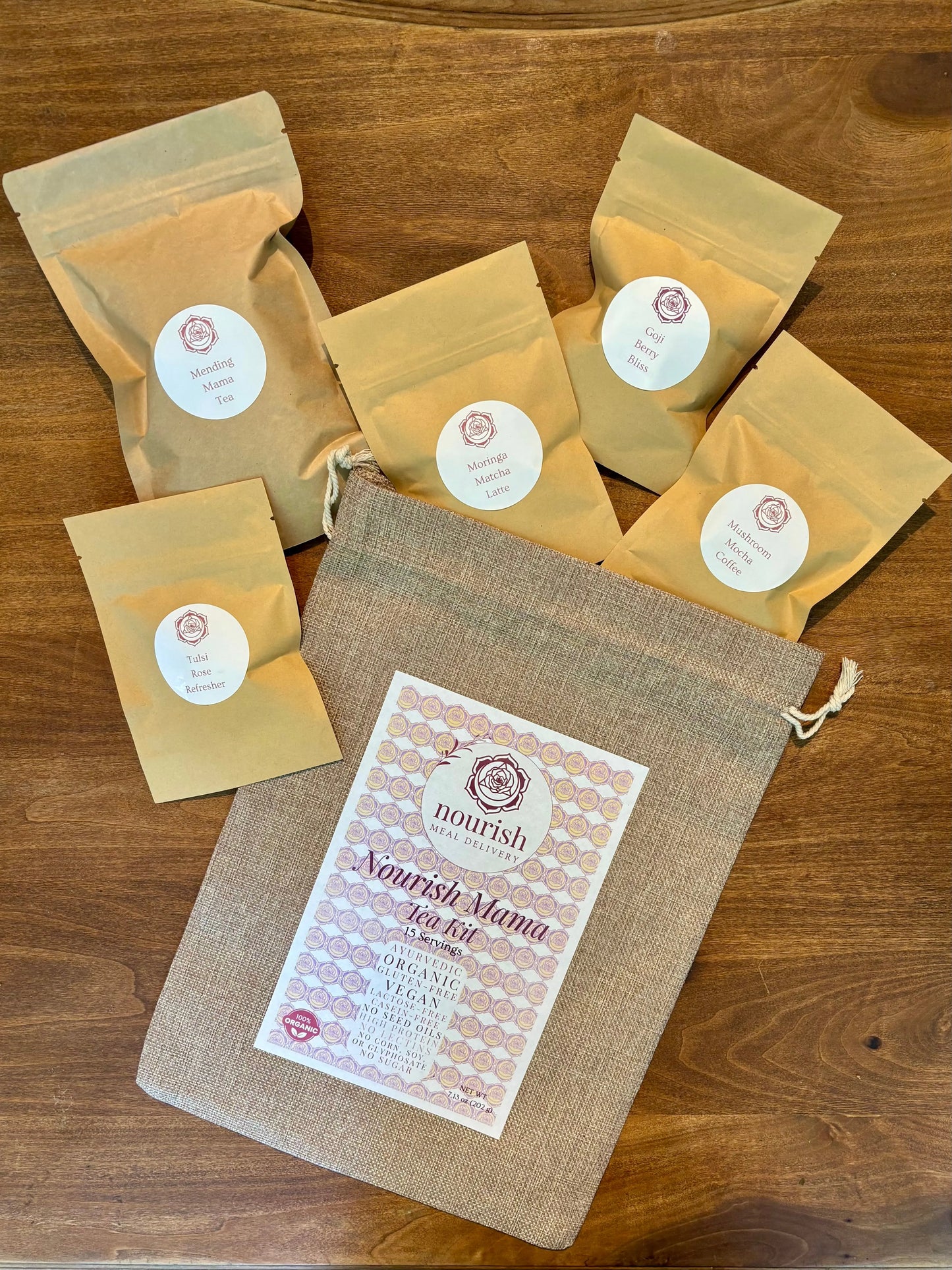 DIY Nourish Mama Tea Kit