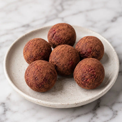 Raspberry Cacao Bites