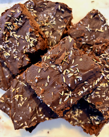 Lactation Lavender Brownies Nourish Meal Delivery