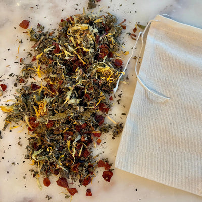 Mending Mama Tea Monthly Pouch