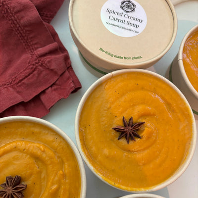 Spiced Creamy Carrot Soup