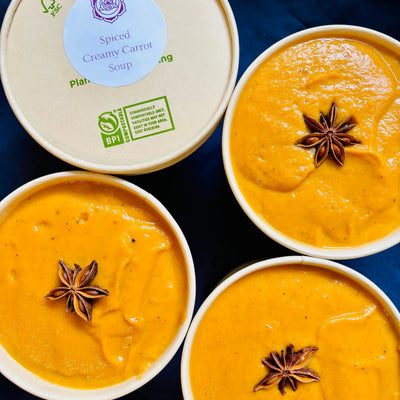 Spiced Creamy Carrot Soup