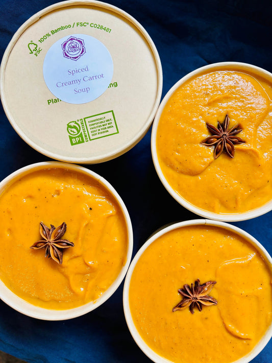 Spiced Creamy Carrot Soup