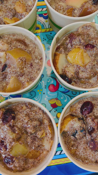 Spiced Compote Pudding