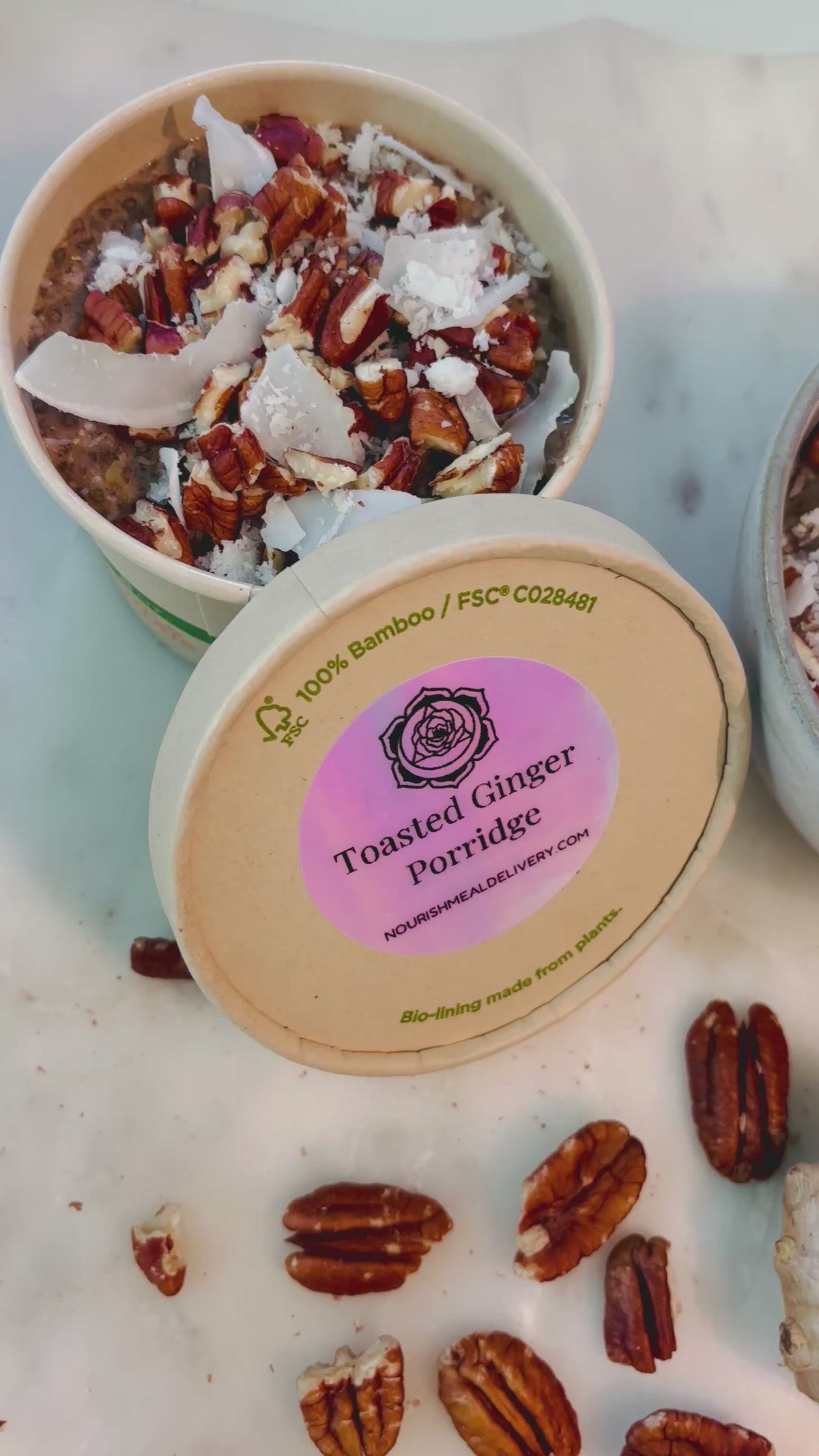 Nourish Toasted Ginger Porridge