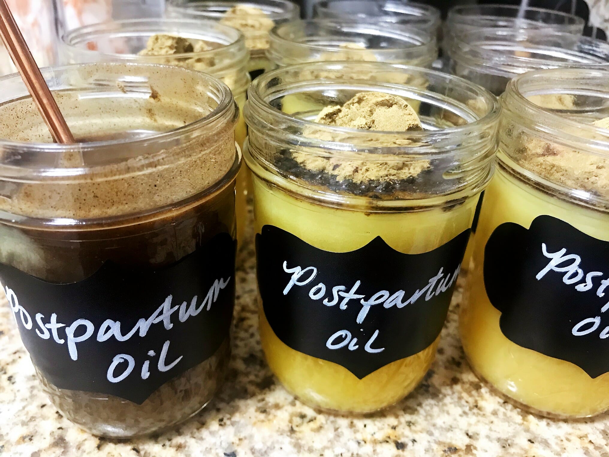 Ayurvedic Postpartum Oil • Nourish Birth Postpartum Meal Delivery