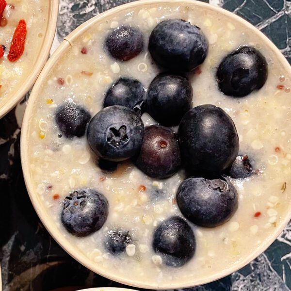 Blueberry Bliss Porridge Nourish Meal Delivery